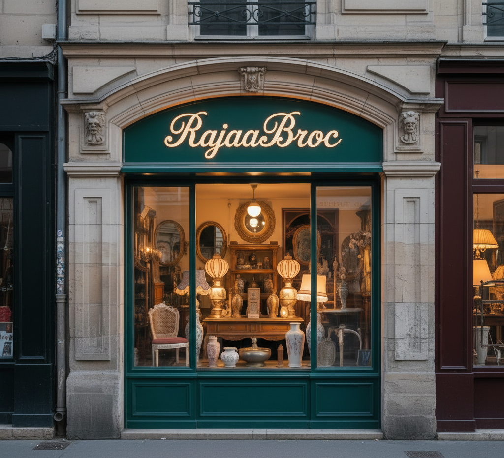 Devanture de la boutique Rajàa Broc