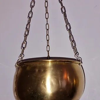 Ancienne grande balance 1736 entièrement en laiton 6