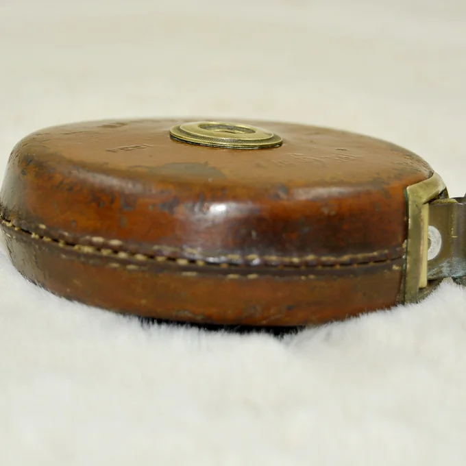 Décamètre Chastermans Sheffield 10 m En Cuir N° 1534 11