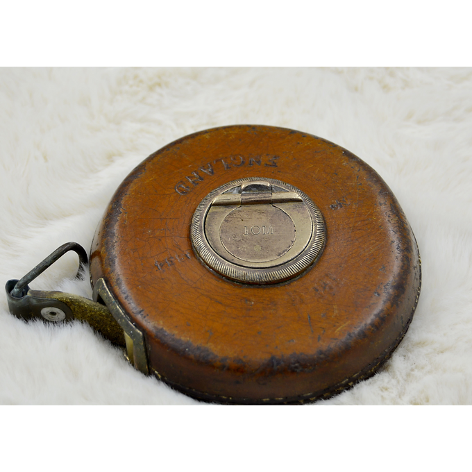 Décamètre Chastermans Sheffield 10 m En Cuir N° 1534 6
