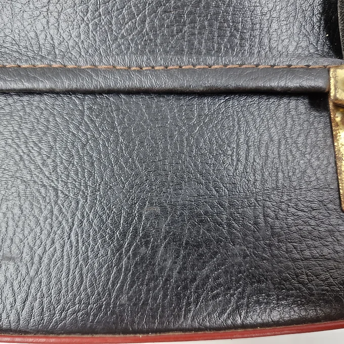 Ancienne petite sacoche / valise / valisette 15