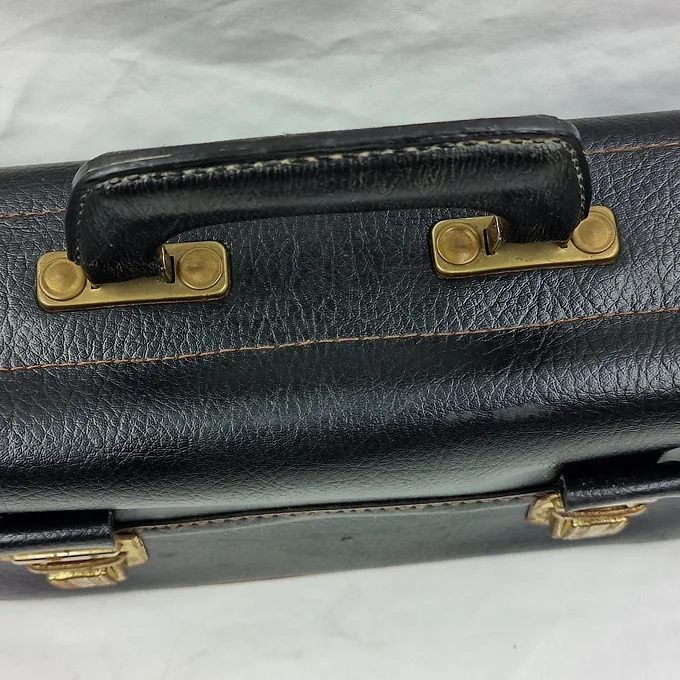 Ancienne petite sacoche / valise / valisette 7