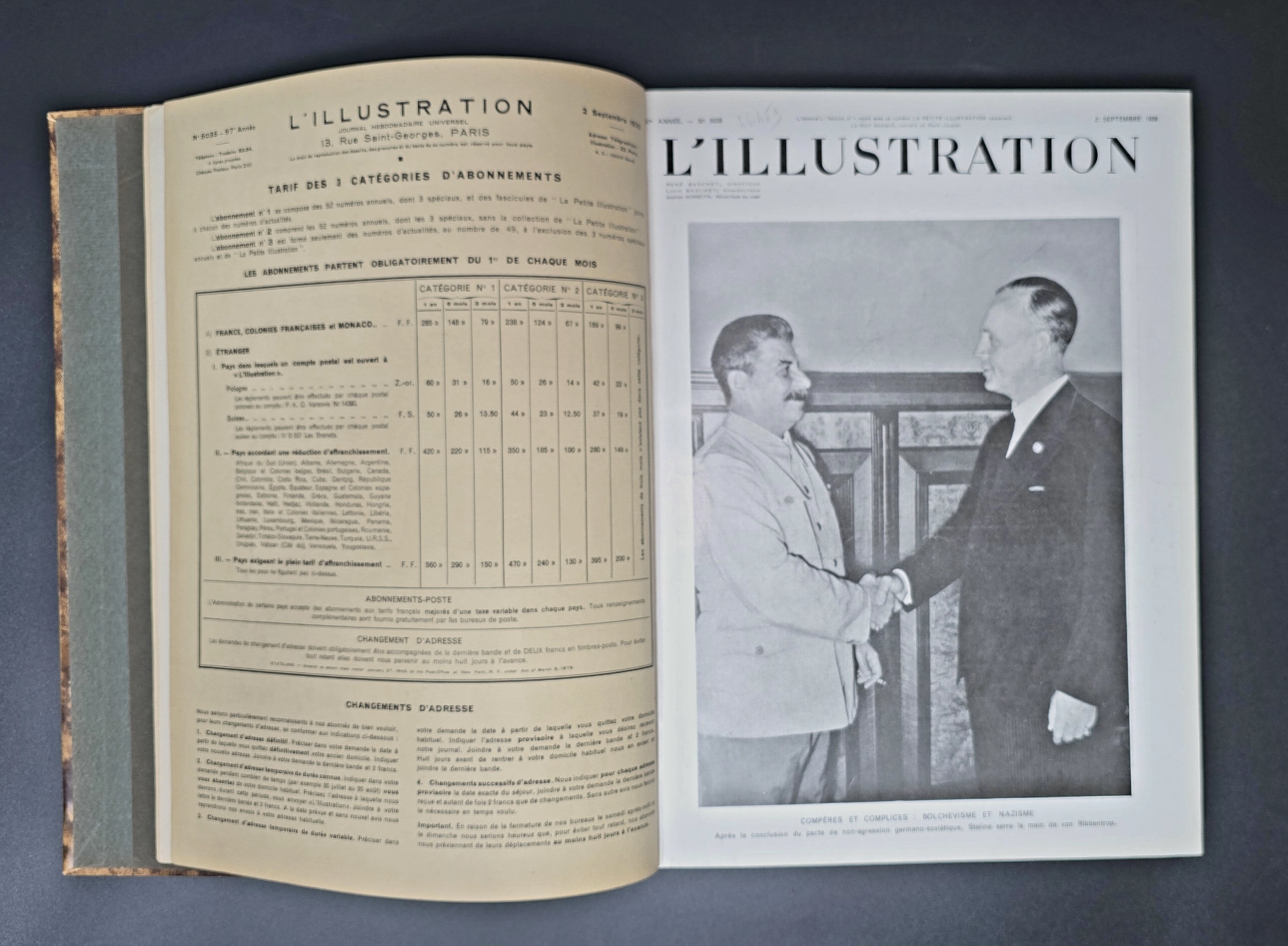 Album L'illustration Tome 204 septembre à décembre 1939 11